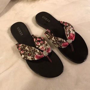 Guess Floral Sandals